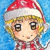 Christmas Jirou-chan with a lamb 8DDD