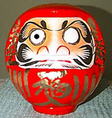 Loutka Daruma Loutka Daruma